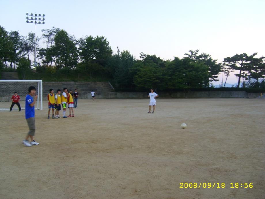 1,2학년 선후배 친선 축구경기