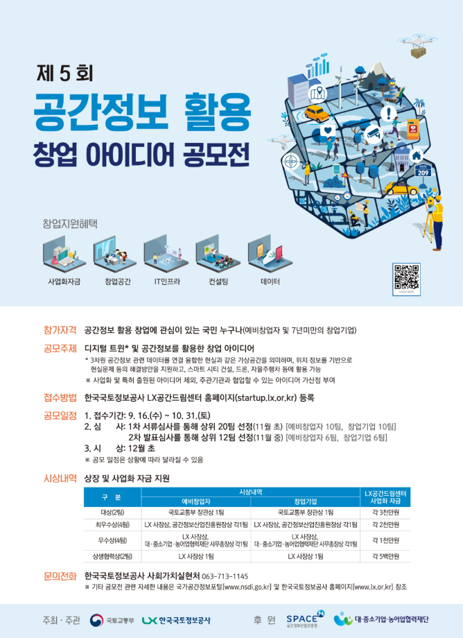 제 5 회 공간정보 활용 창업 아이디어 공모전